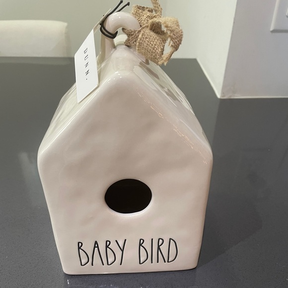 Rae Dunn Christmas ornaments,birdhouse,acorn bird - Picture 2 of 7